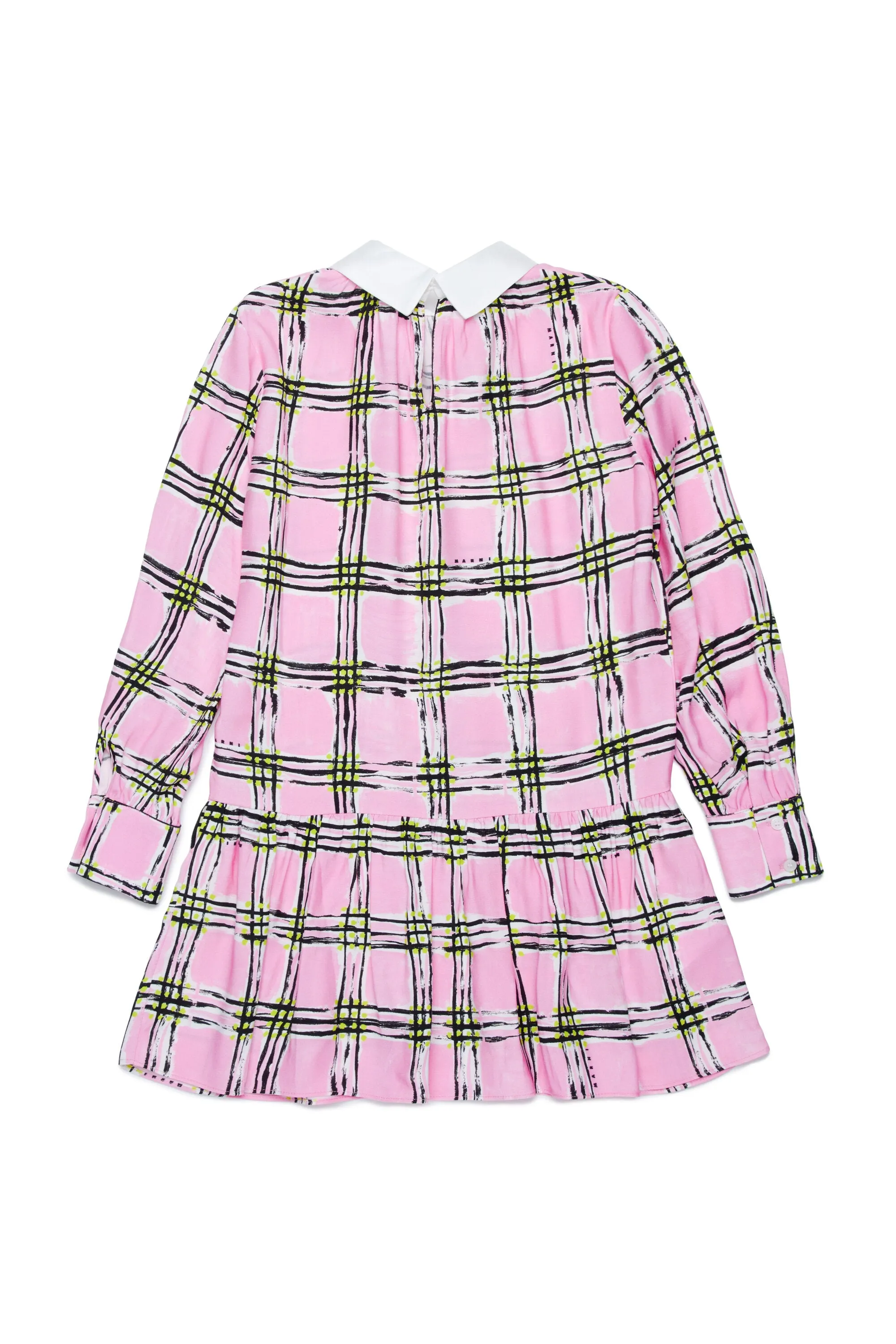 All-over check-check dress