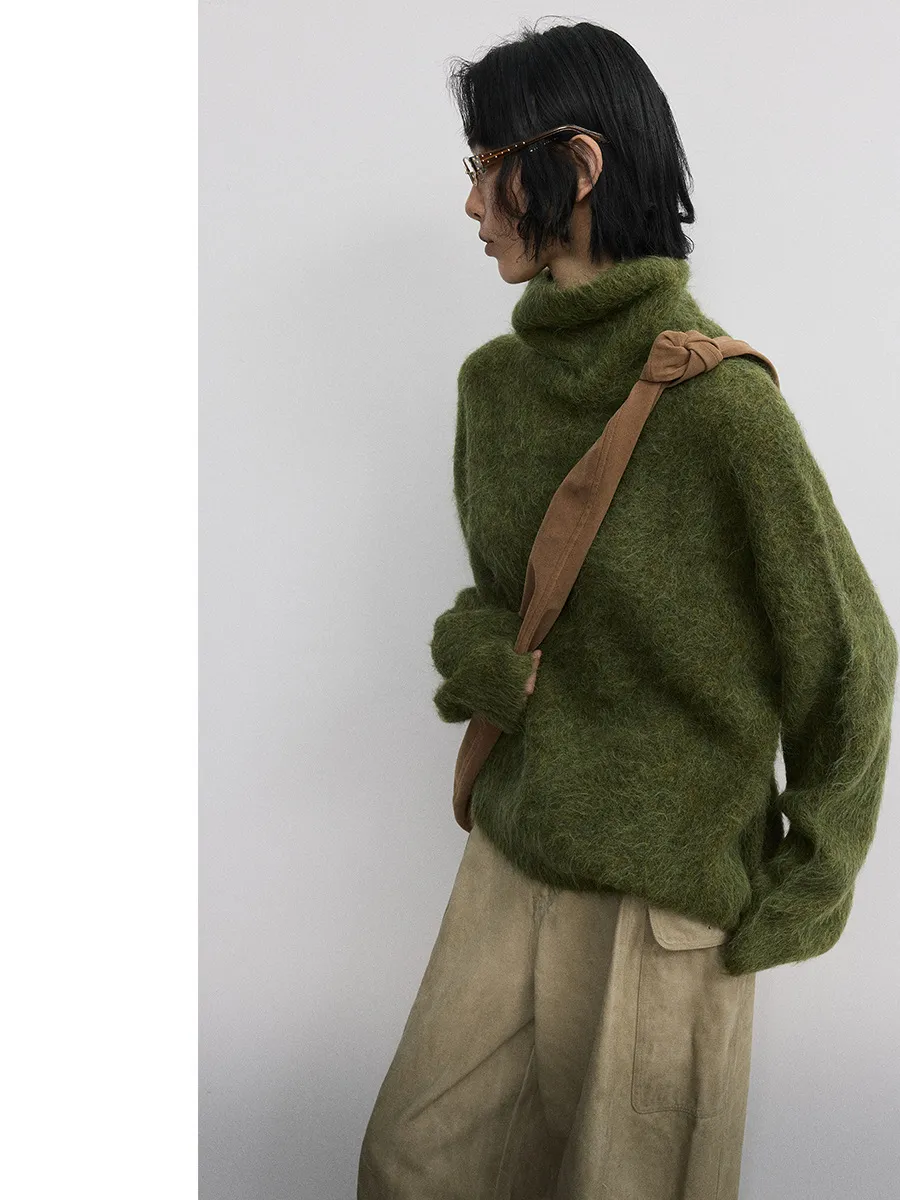 Alpaca Turtleneck Sweater