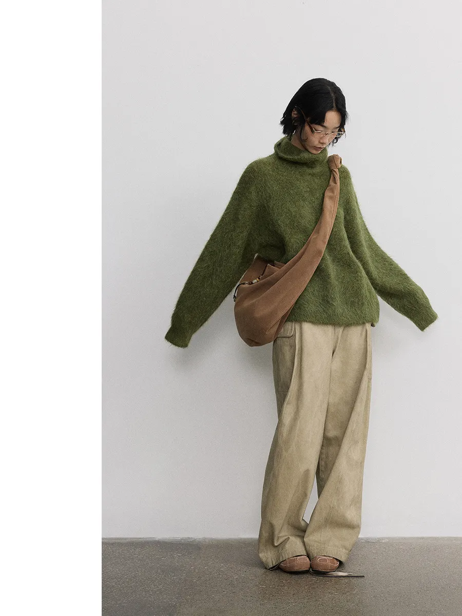 Alpaca Turtleneck Sweater