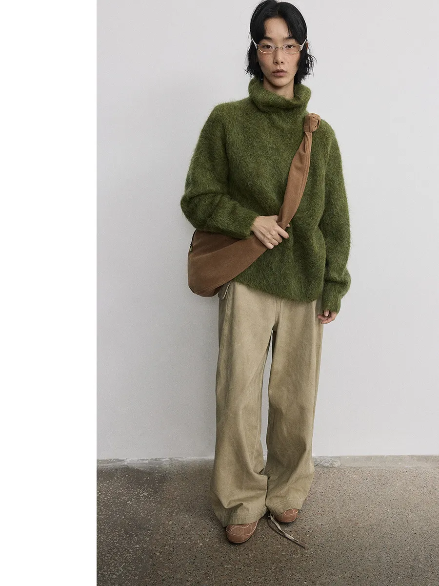 Alpaca Turtleneck Sweater