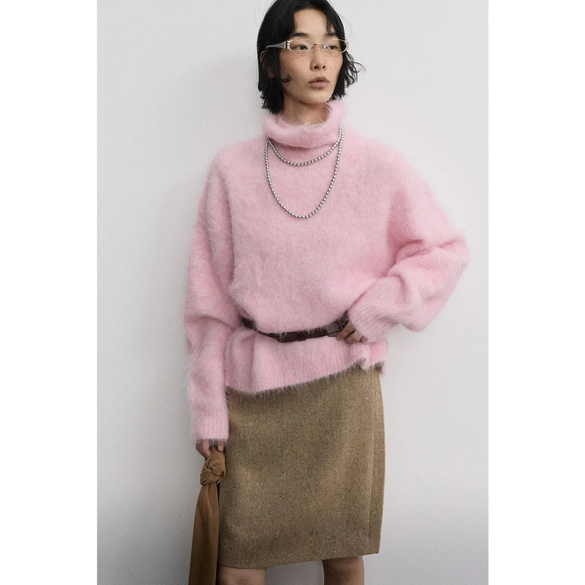 Alpaca Turtleneck Sweater