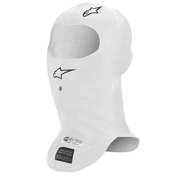 ALPINESTARS ZX EVO BALACLAVA SFI WHITE