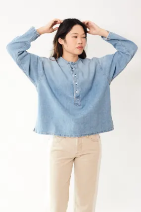 ASKK NY Denim Henley