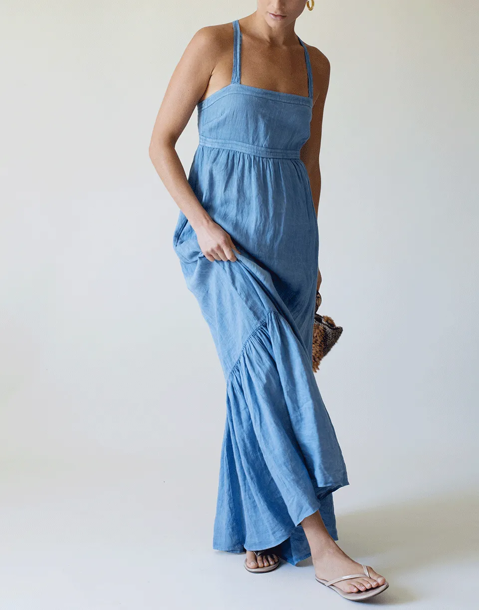 Athena Tank Dress - Blue Jean