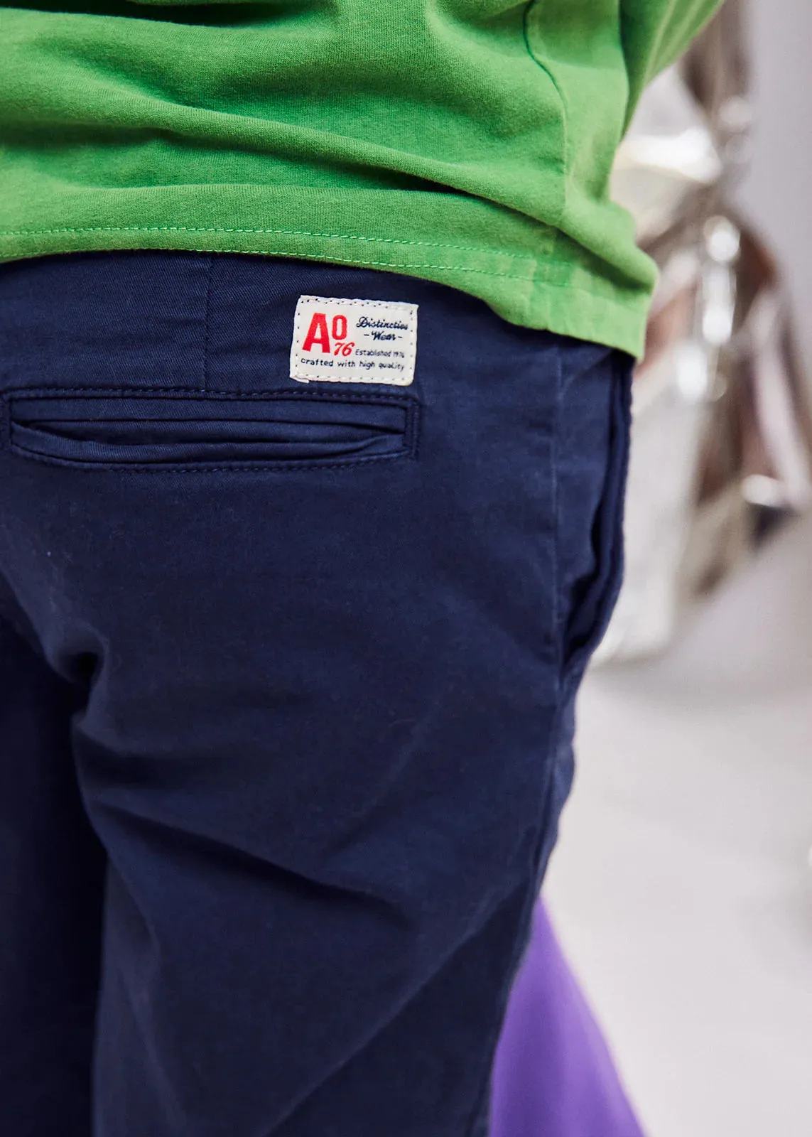 Barry Chino Pants - Classic Navy