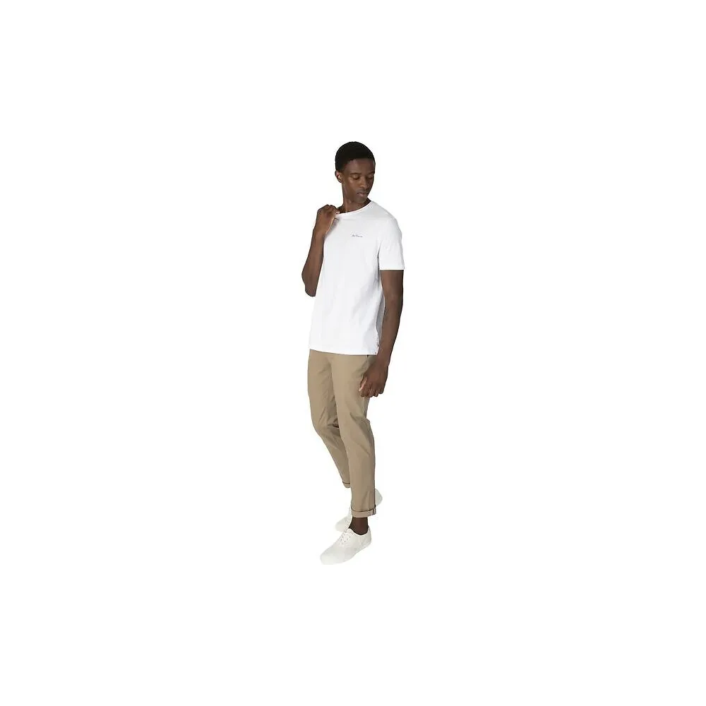 BEN SHERMAN SLIM FIT STRETCH CHINO- STONE
