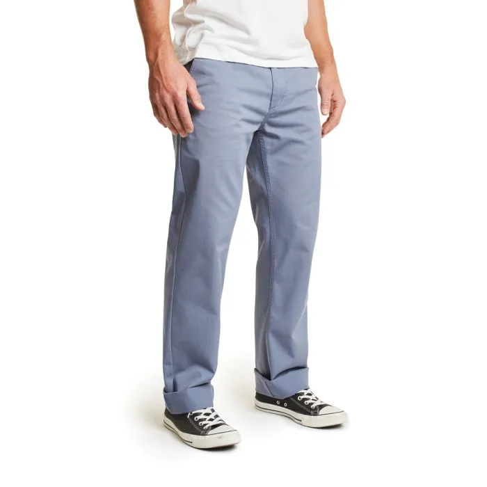 BRIXTON LABOR CHINO PANT GREY/BLUE