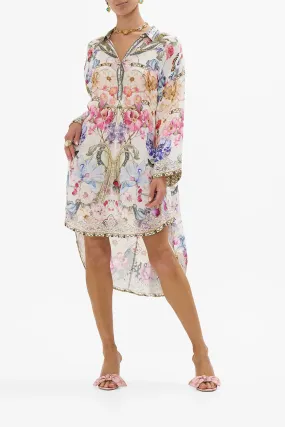 Camilla Monserrate Magic  Relaxed High Low Shirt Dress