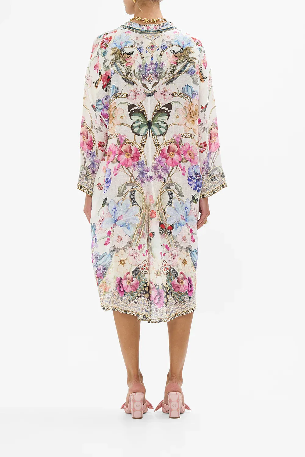 Camilla Monserrate Magic  Relaxed High Low Shirt Dress