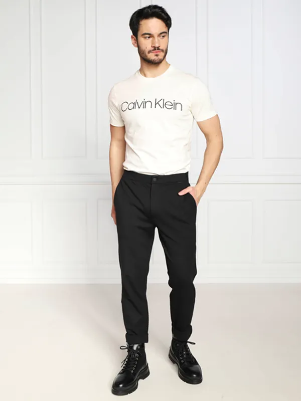 Comfort Knit Cropped Tapered