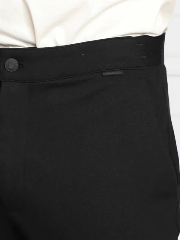Comfort Knit Cropped Tapered