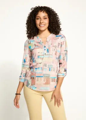 FDJ Tab-up Henley Top