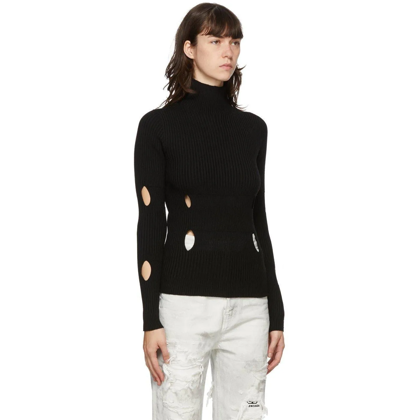 GmbH Black Wool Leif Turtleneck
