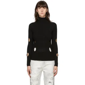 GmbH Black Wool Leif Turtleneck