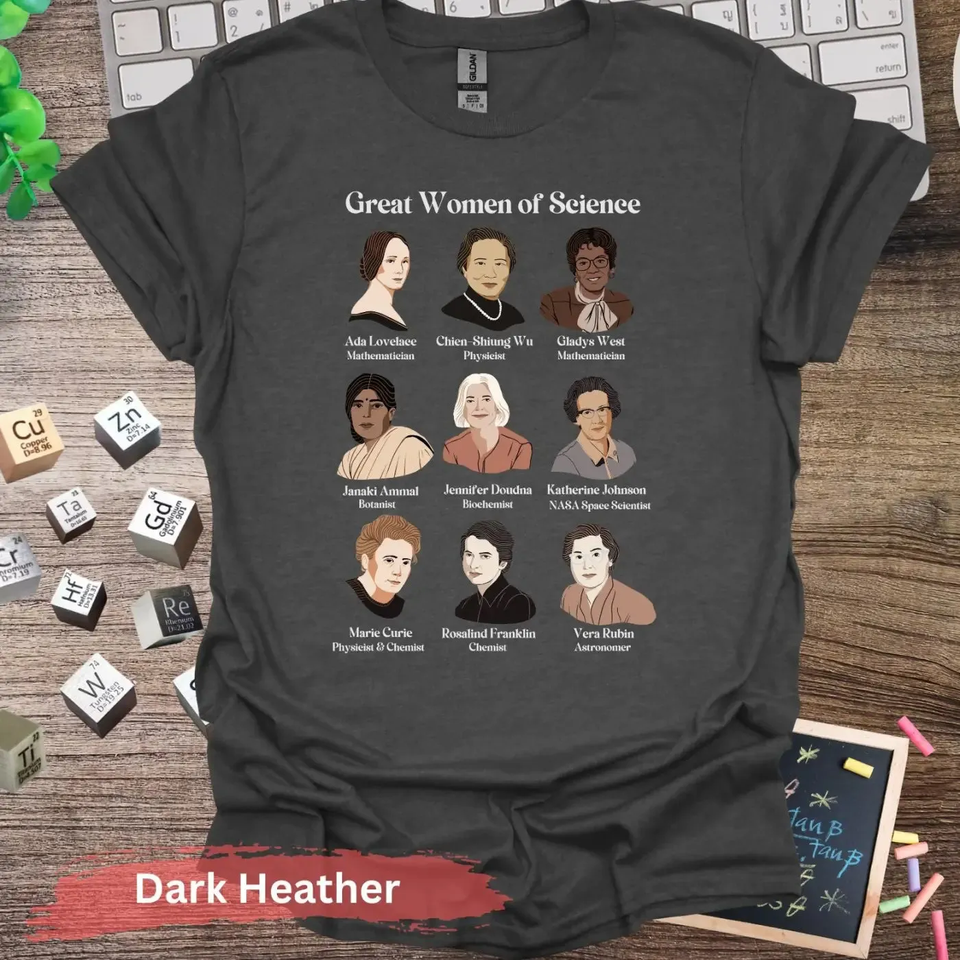 Great Women of Science T-shirt
