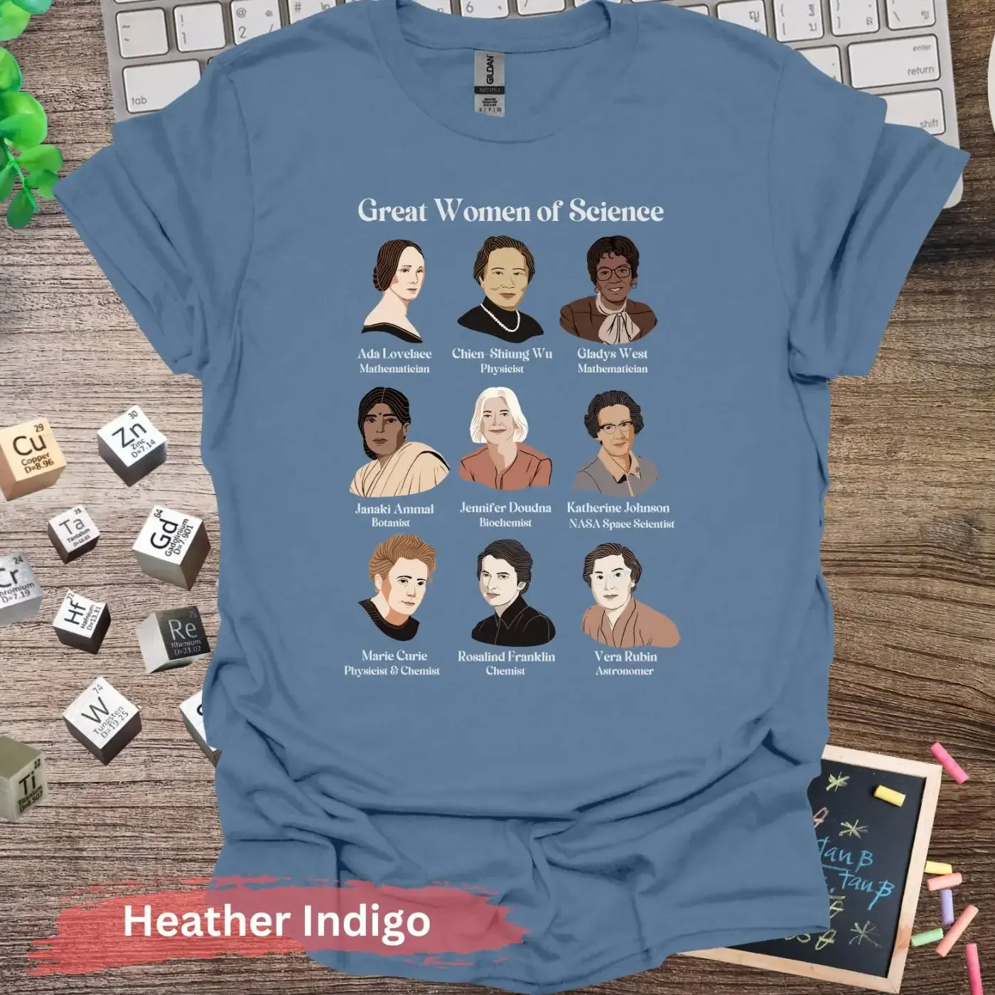 Great Women of Science T-shirt