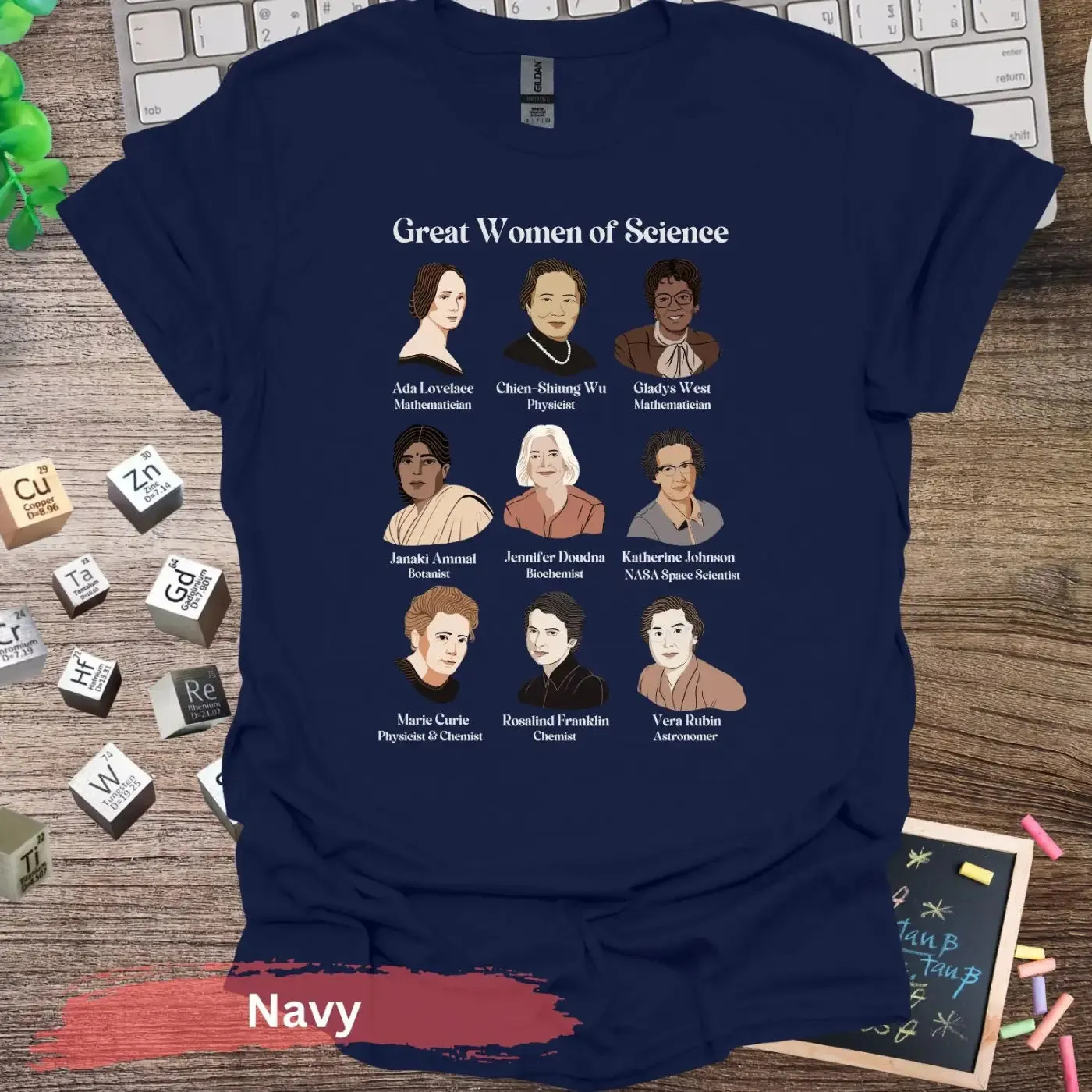 Great Women of Science T-shirt