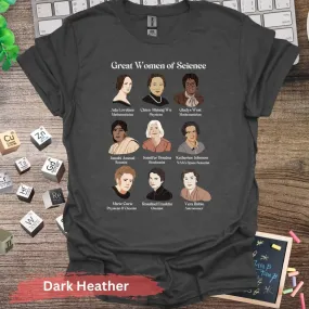 Great Women of Science T-shirt