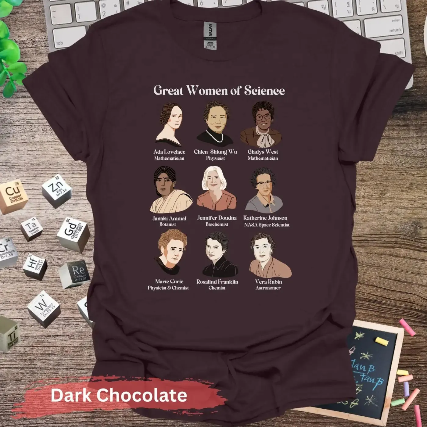 Great Women of Science T-shirt