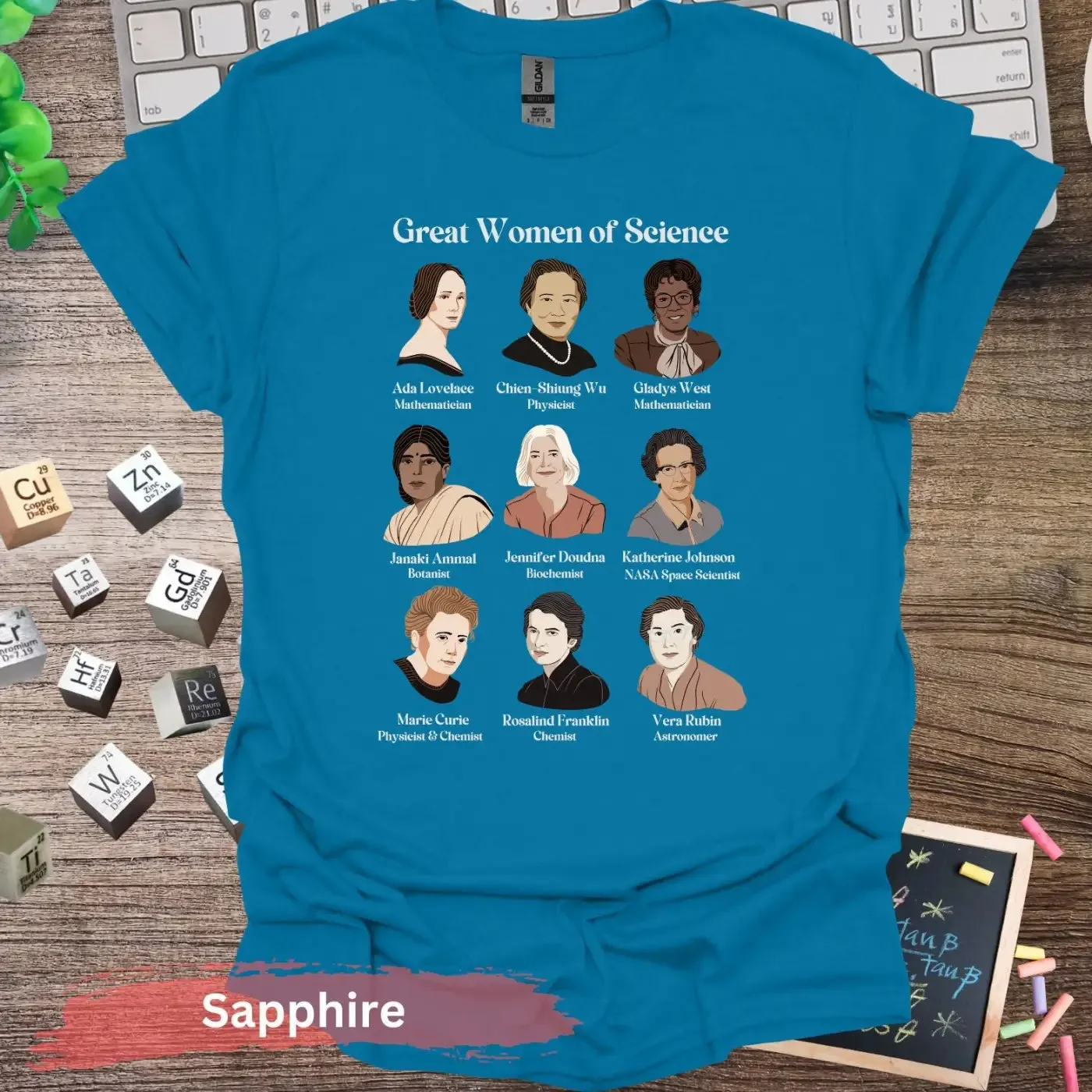 Great Women of Science T-shirt