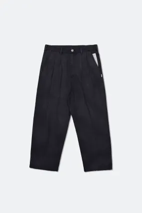 GROCERY WASHED WIDE CHINO PANTS/ CHARCOAL