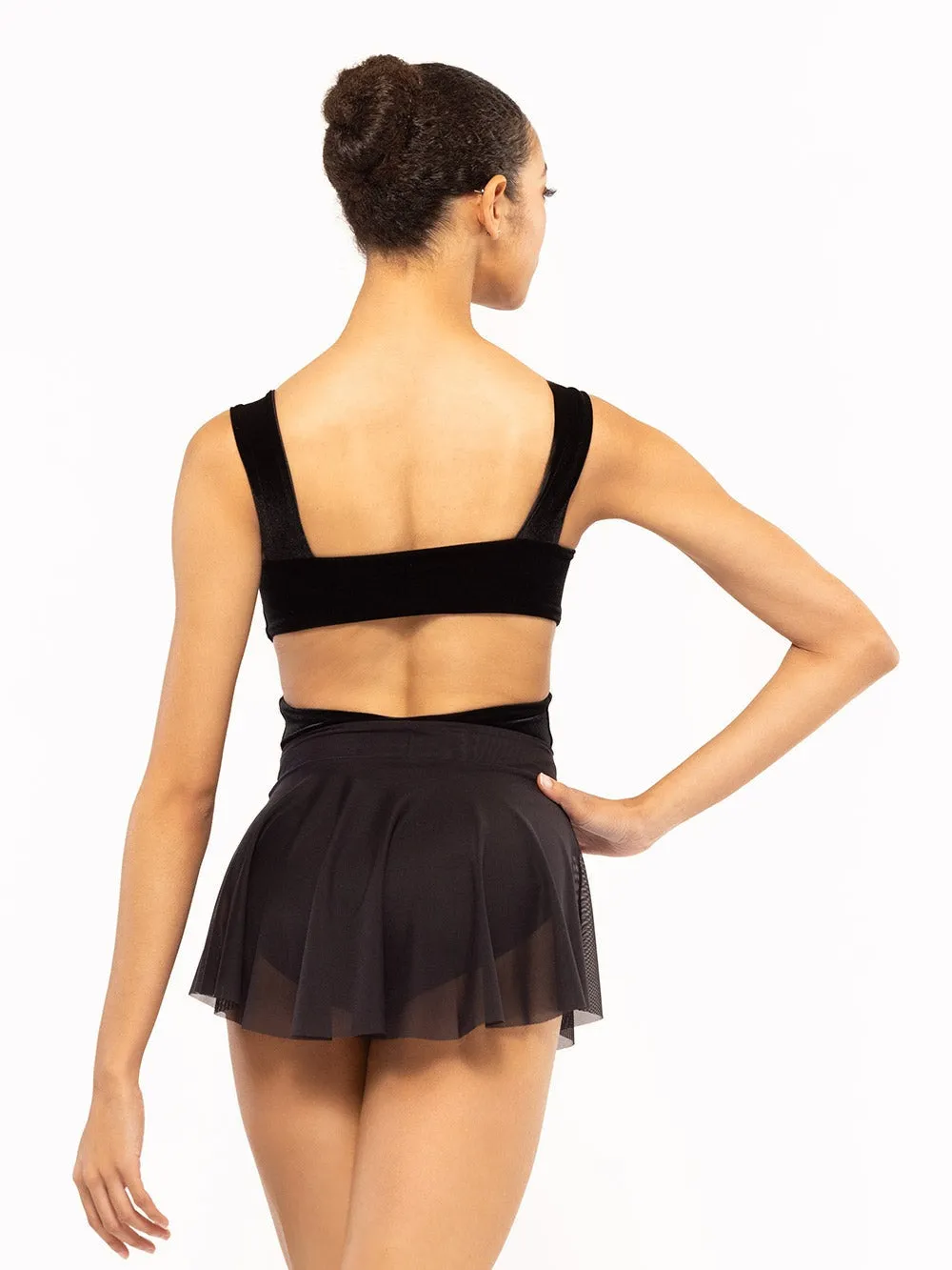 Hipster Skirt Black Mesh RTW