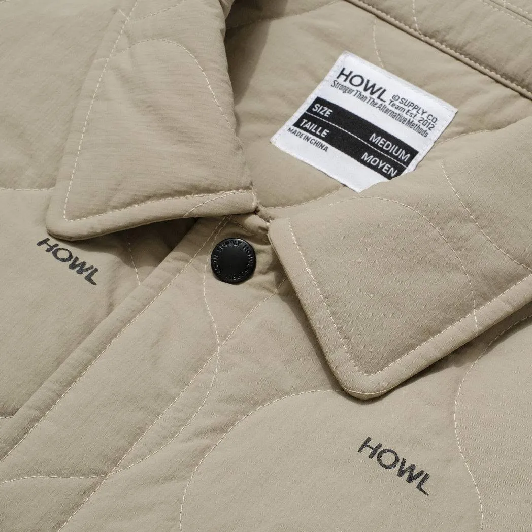 Howl Onion Quilted Jacket in Grey 2024