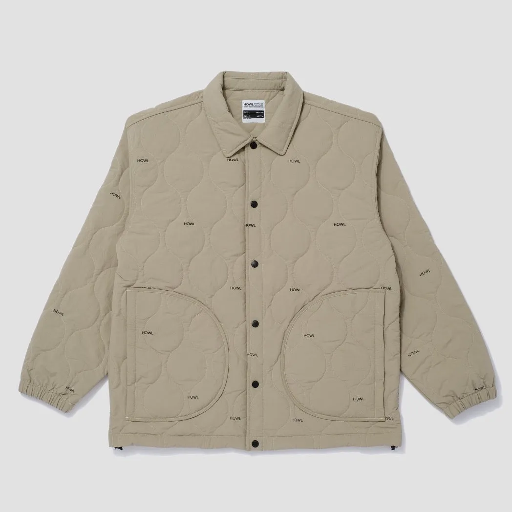 Howl Onion Quilted Jacket in Grey 2024