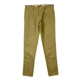 Incotex Slim Fit Pleat Front Khakis