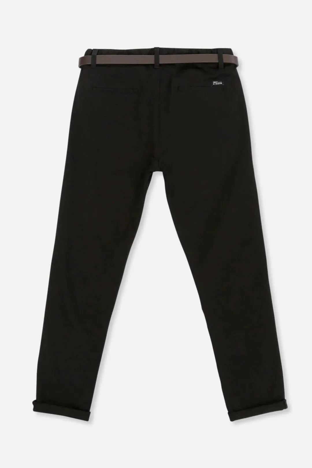 Indie Kids Cuba Stretch Chino (3-7) - Black