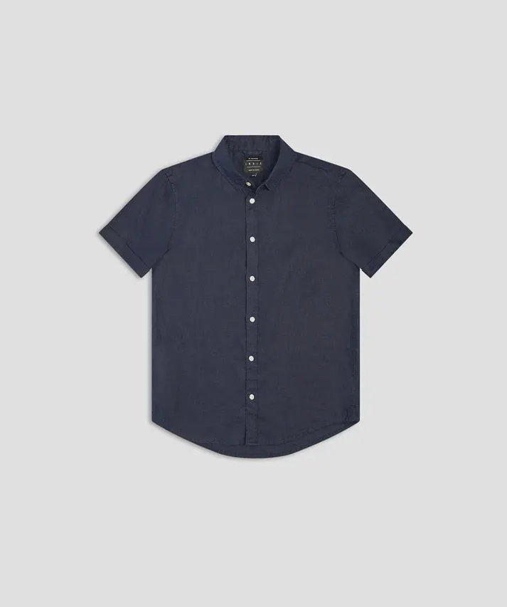 Indie Kids Tennyson SS Shirt (0-14) - Navy