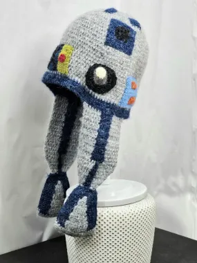 Intergalactic space knit winter ski snowboard novelty rare hat adult unisex unique gift