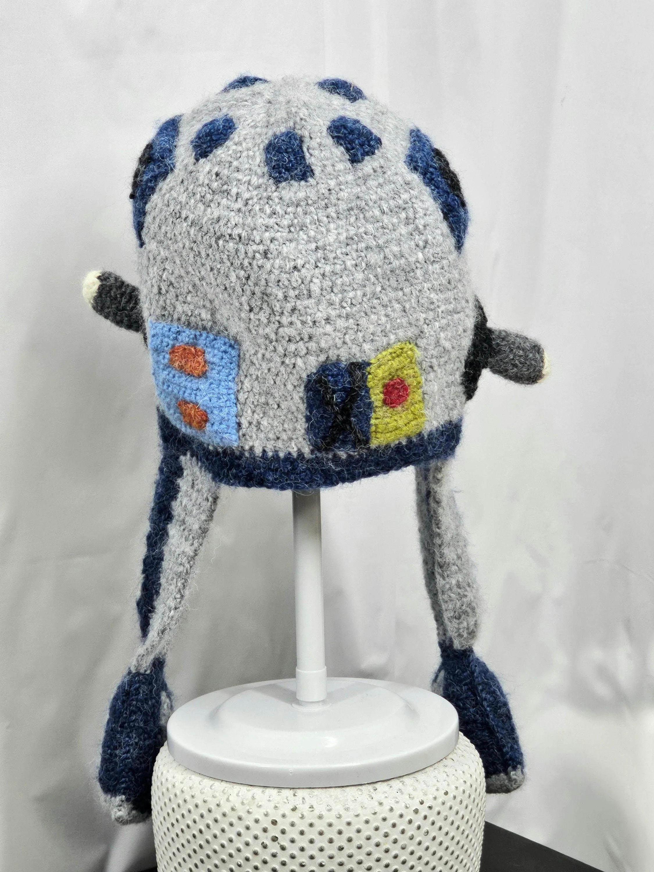 Intergalactic space knit winter ski snowboard novelty rare hat adult unisex unique gift