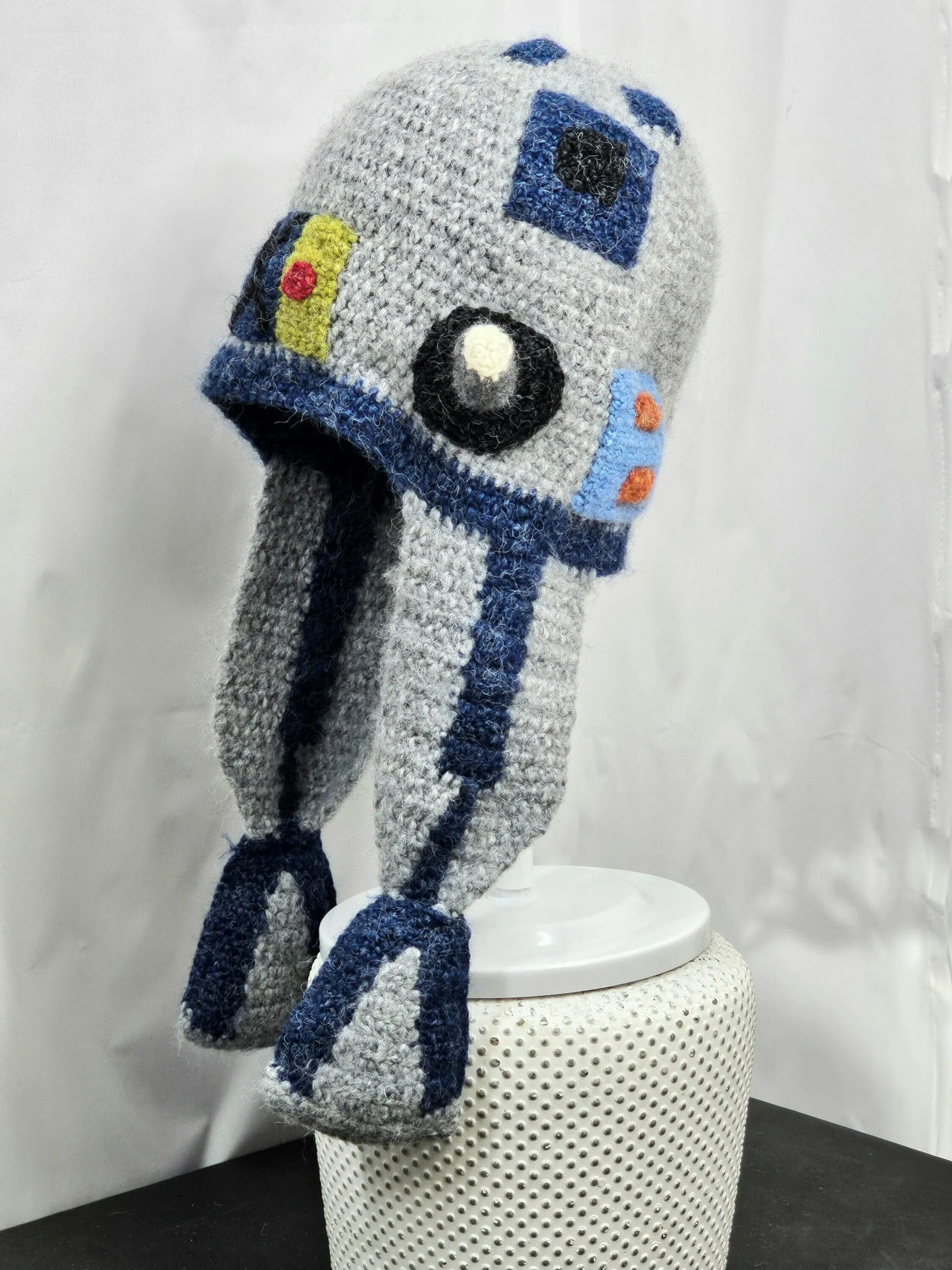 Intergalactic space knit winter ski snowboard novelty rare hat adult unisex unique gift