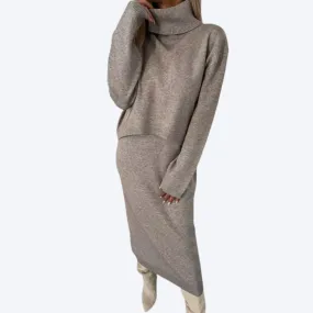 Joana | Dress with matching Turtleneck