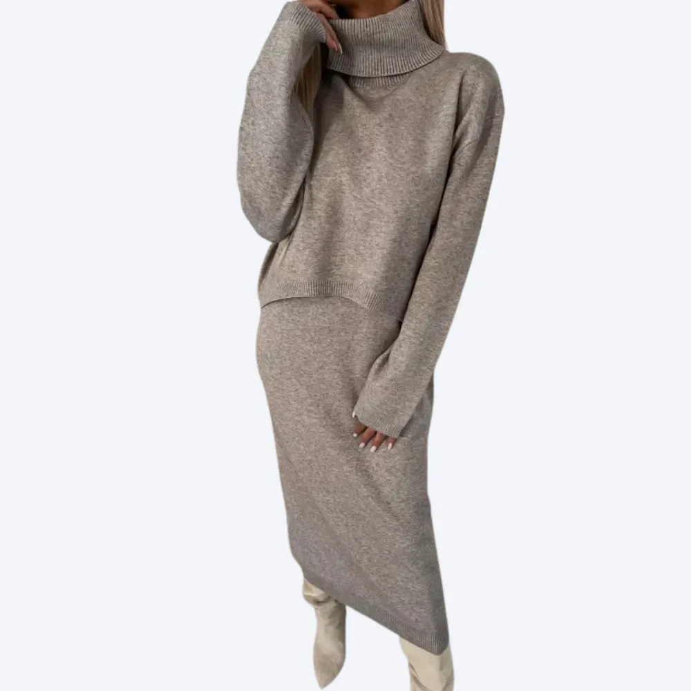 Joana | Dress with matching Turtleneck