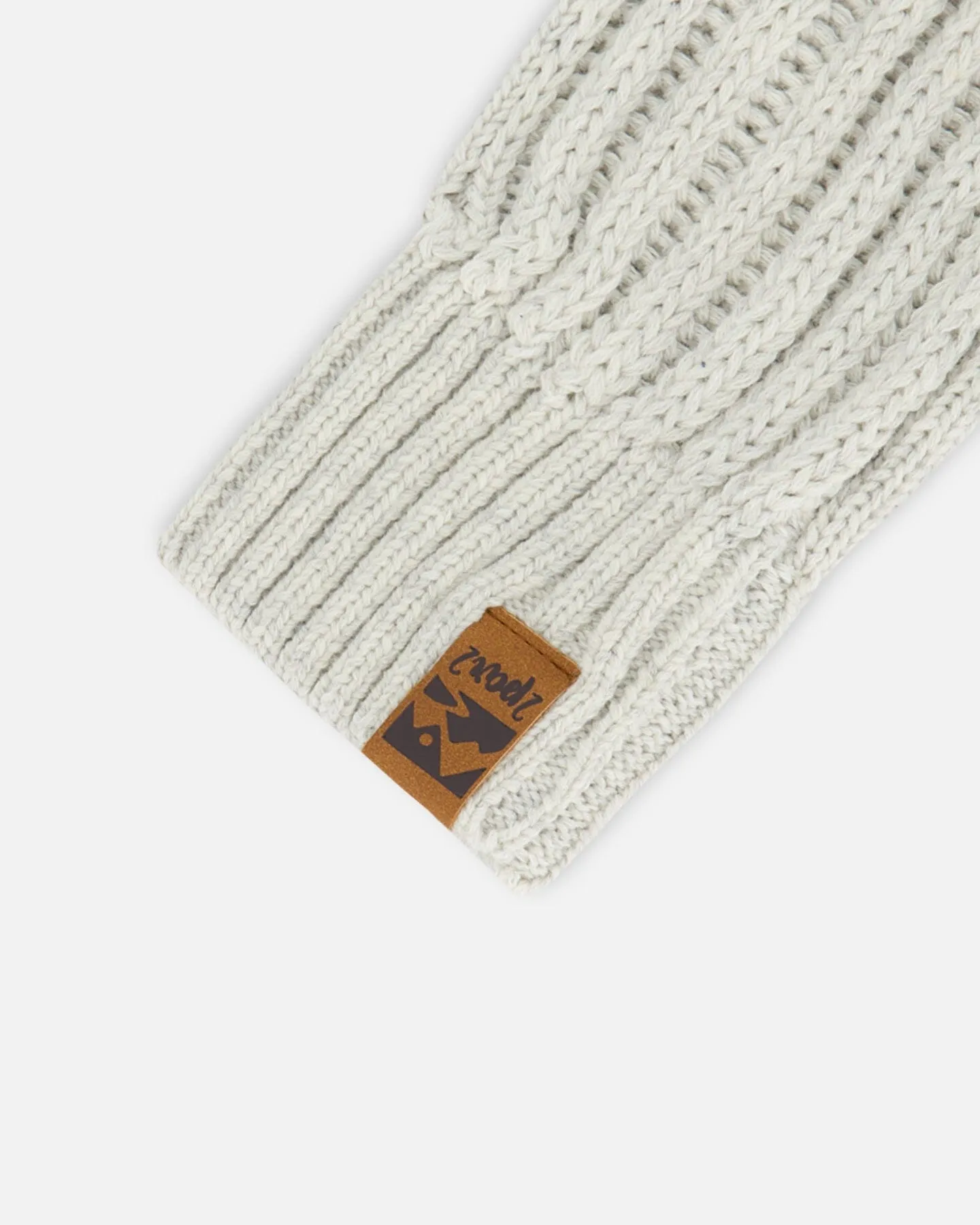 Knit Mittens Off-White