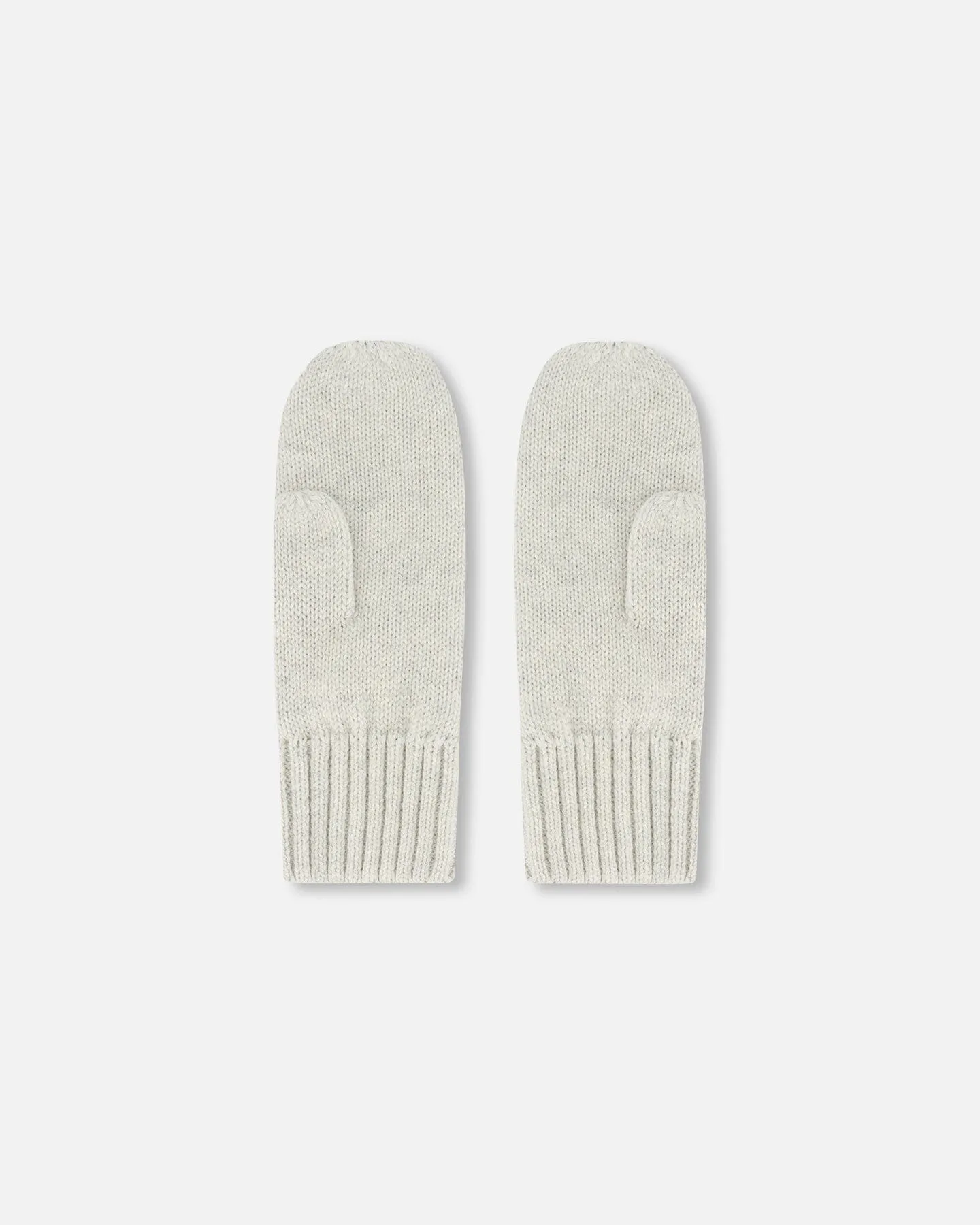 Knit Mittens Off-White