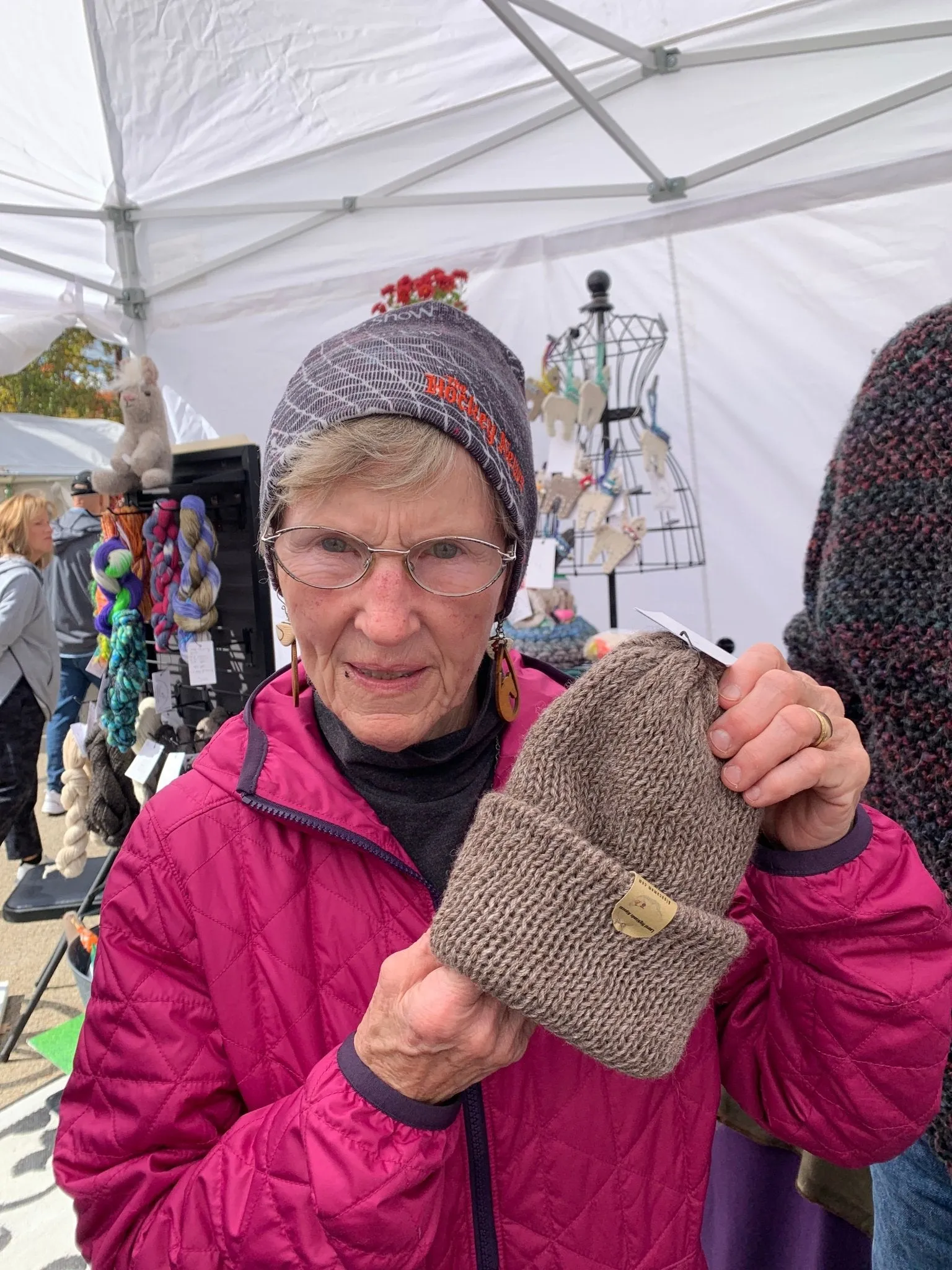 Knitted Alpaca Beanie