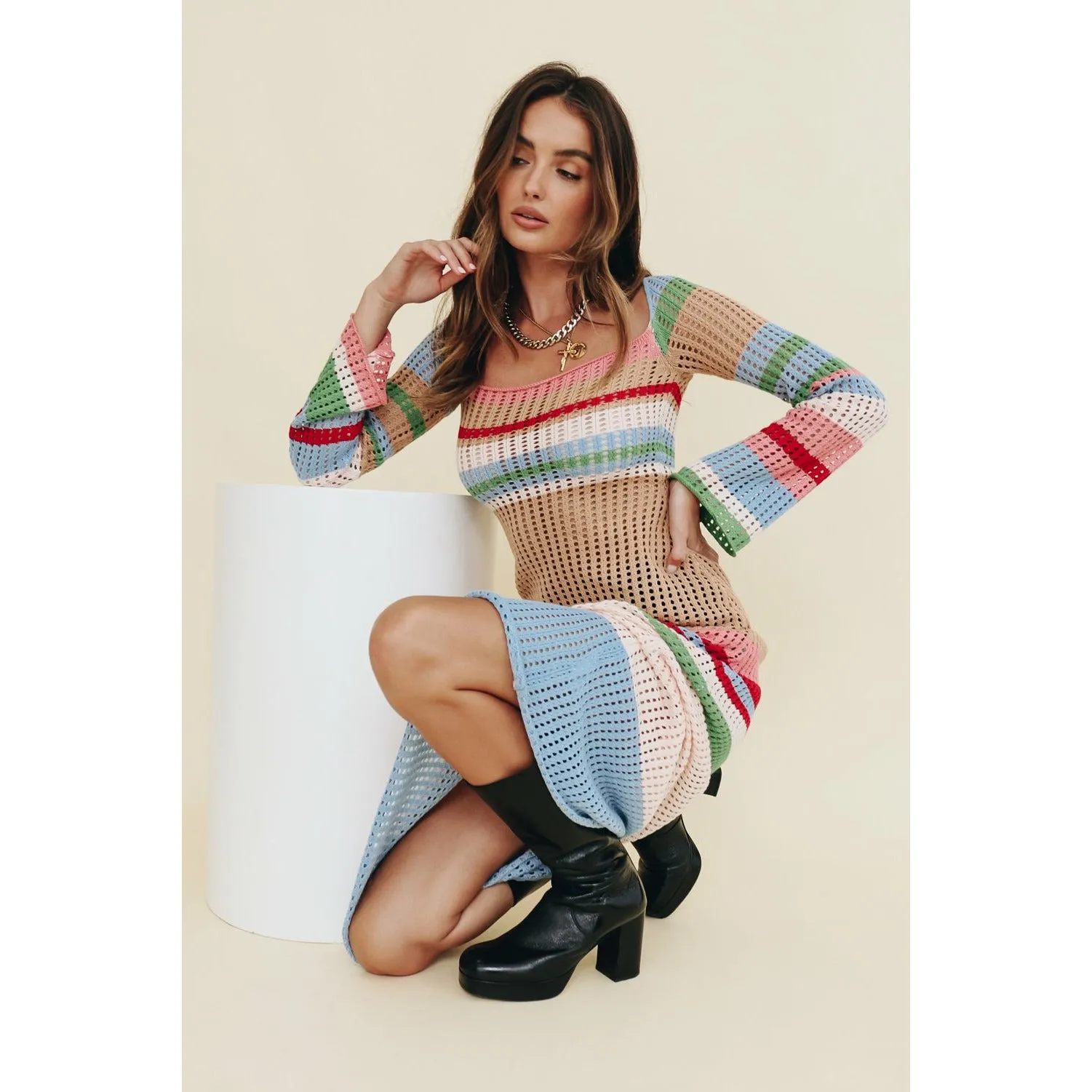Knitted Bodycon Dress