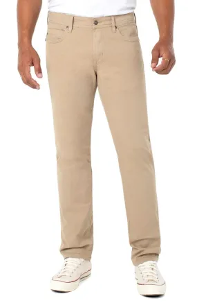 Liverpool Kingston Modern Straight Chino Twill - Khaki