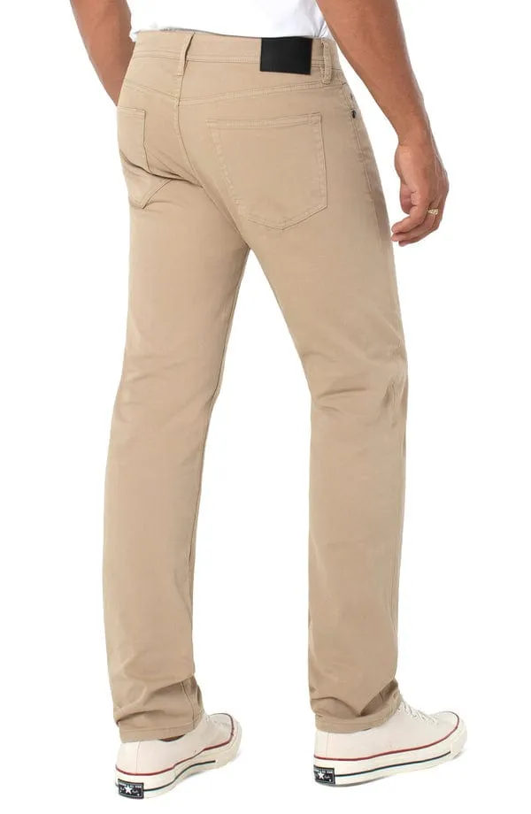 Liverpool Kingston Modern Straight Chino Twill - Khaki