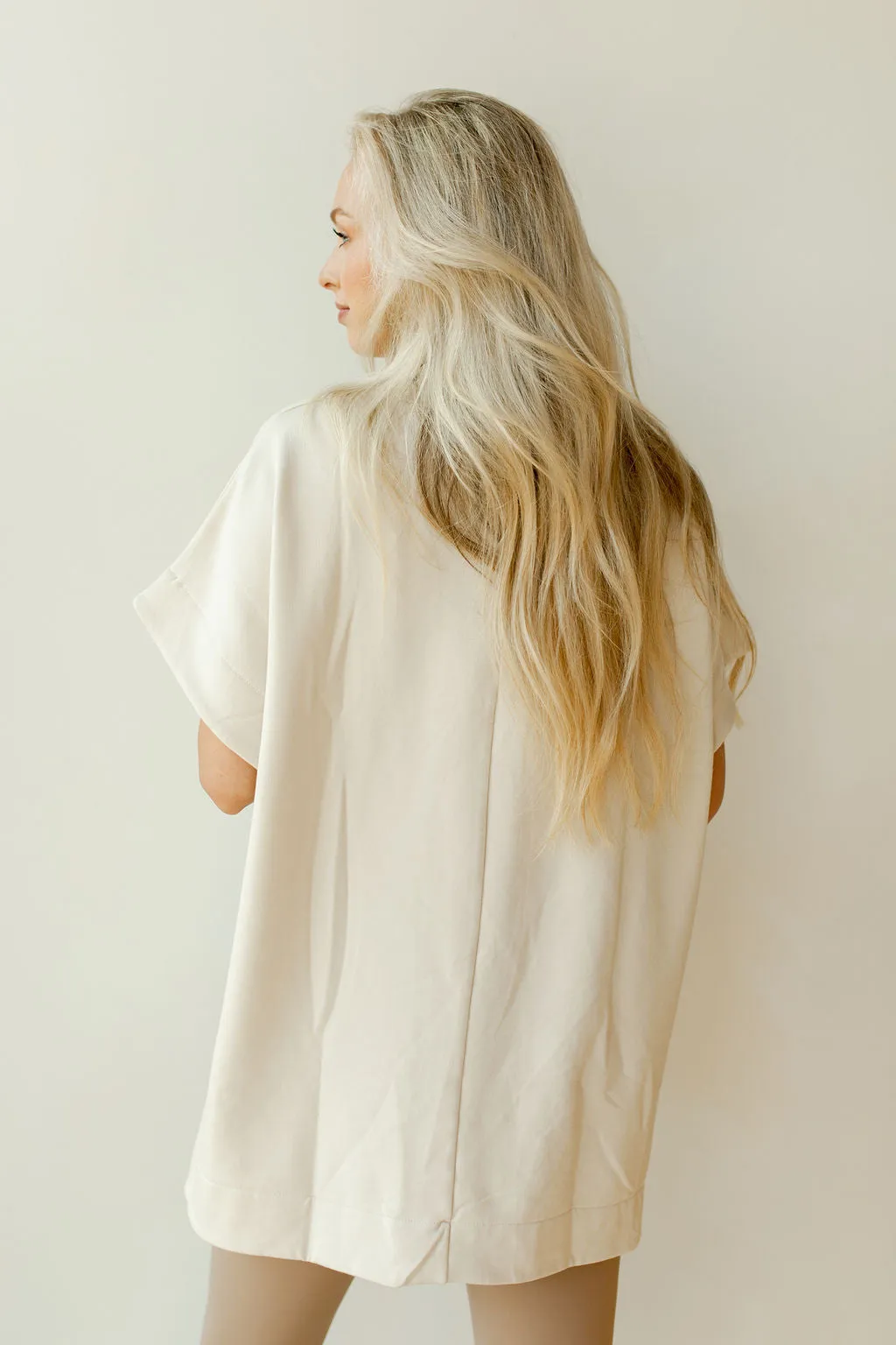 longline turtleneck   side slit