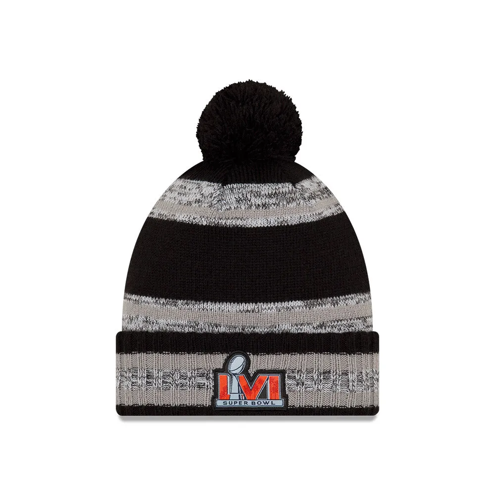 Los Angeles Rams New Era Super Bowl LVI Champions - Parade Pom Cuffed Knit Hat