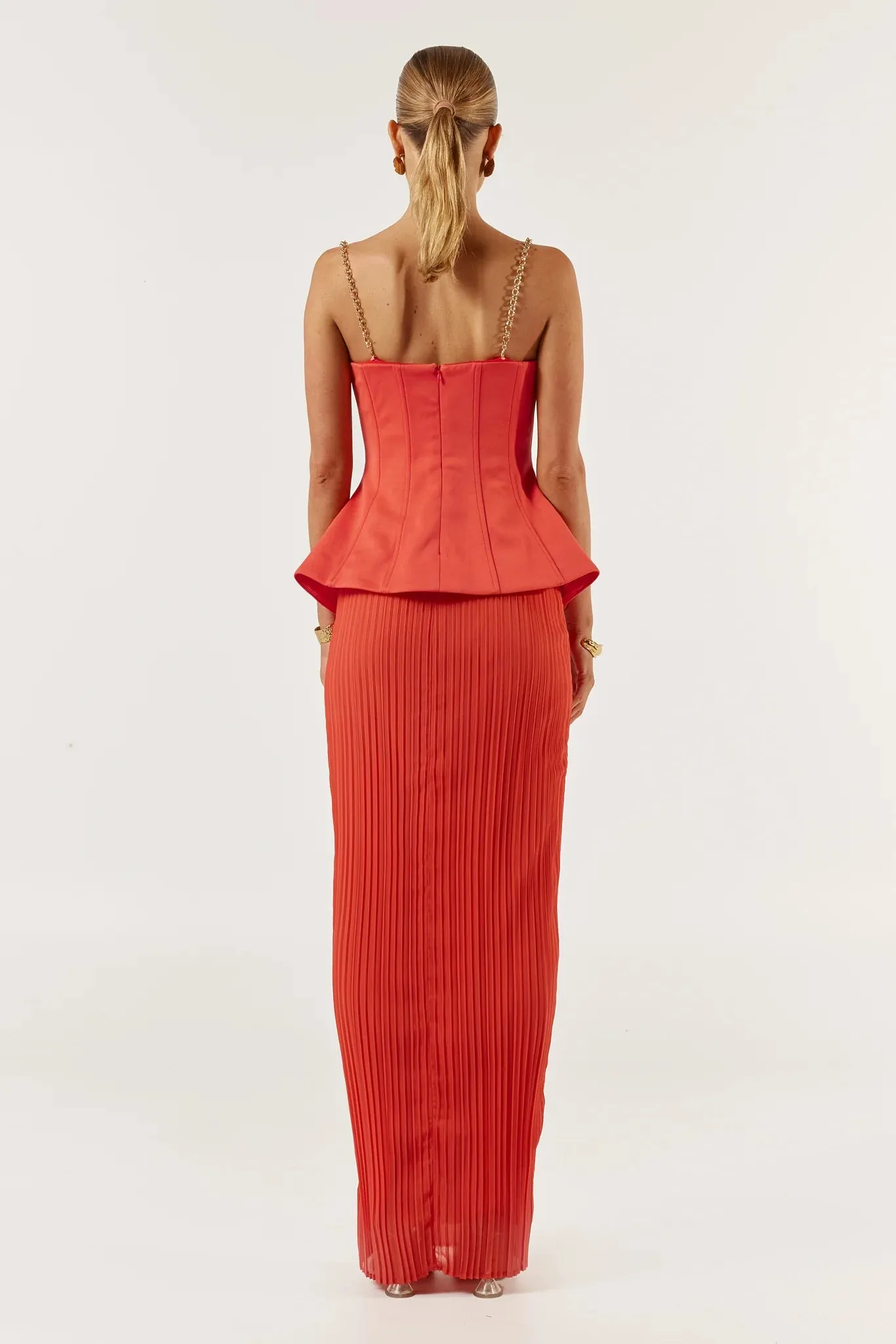MARCELLE DRESS  MELON