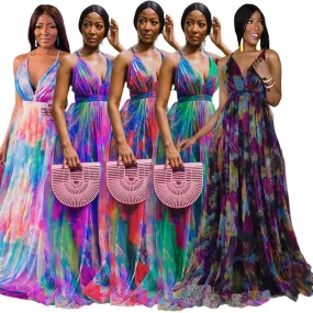 New Summer Tie Dye Dresses