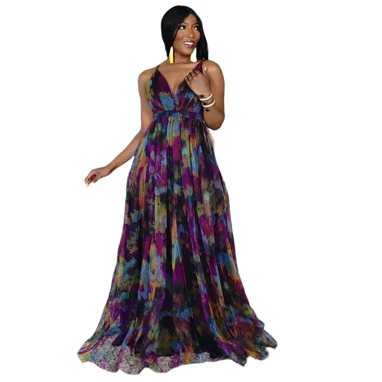 New Summer Tie Dye Dresses