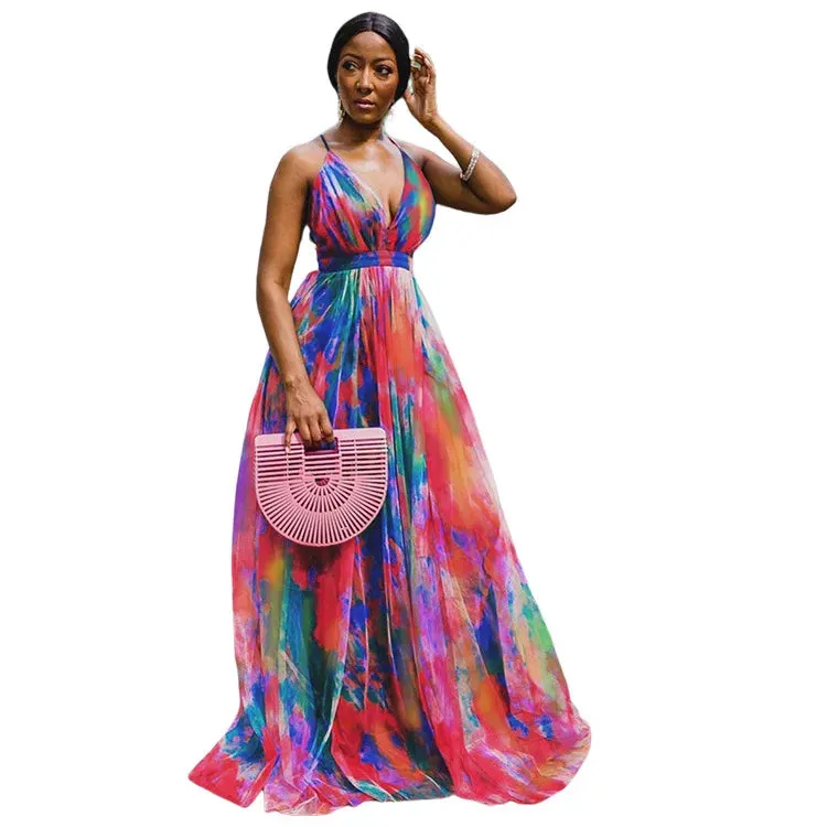 New Summer Tie Dye Dresses