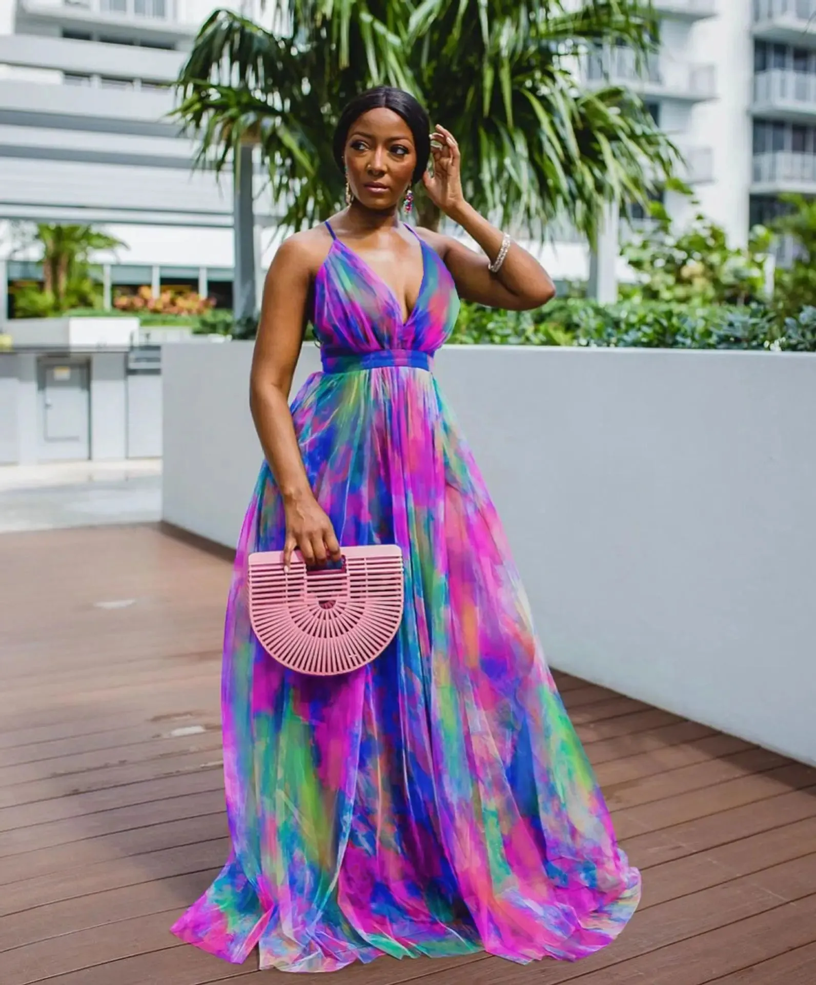 New Summer Tie Dye Dresses