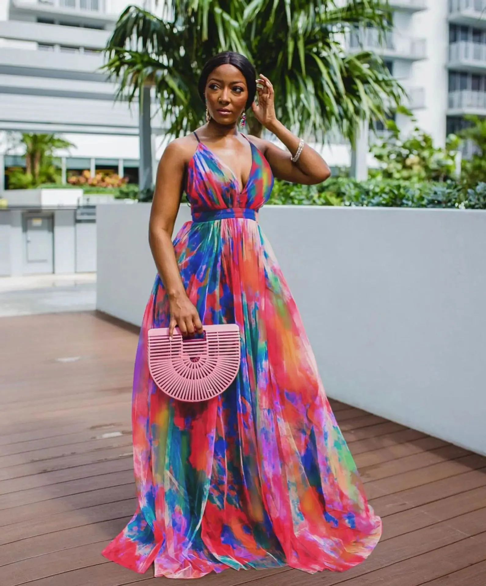 New Summer Tie Dye Dresses
